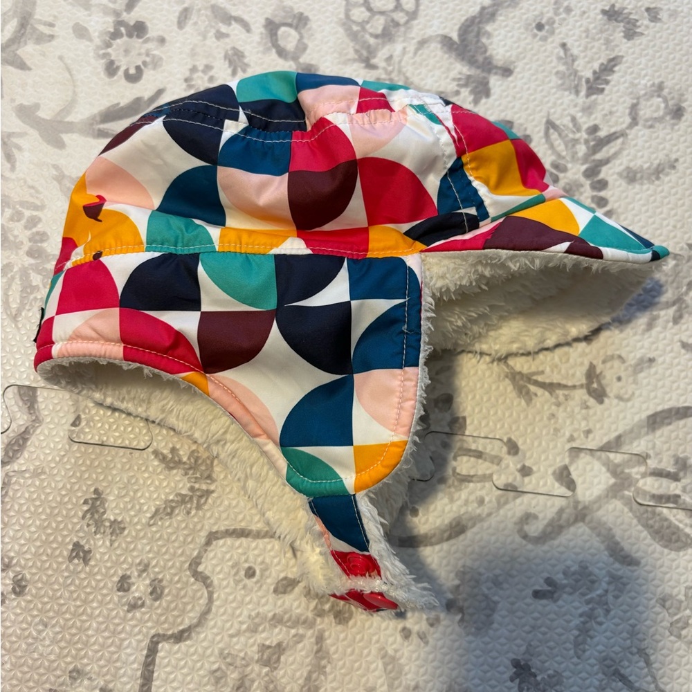 Patagonia Infant Geometric Patterned Winter Hat